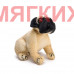 Мягкая игрушка Собака Мопс DW102201411BR